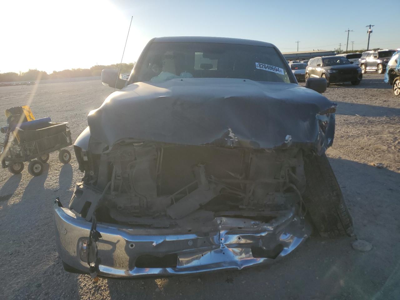 2016 RAM 1500 VIN 1C6RR6LT2GS194641 Copart auction photo, front end damage thumbnail 5