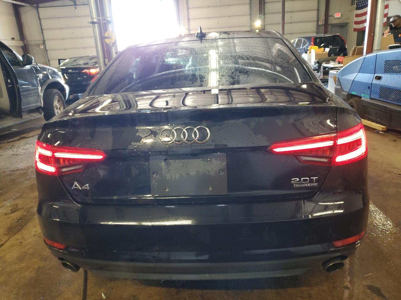 2017 Audi A4 VIN WAUANAF42HN035821 Copart auction photo, side damage thumbnail 6