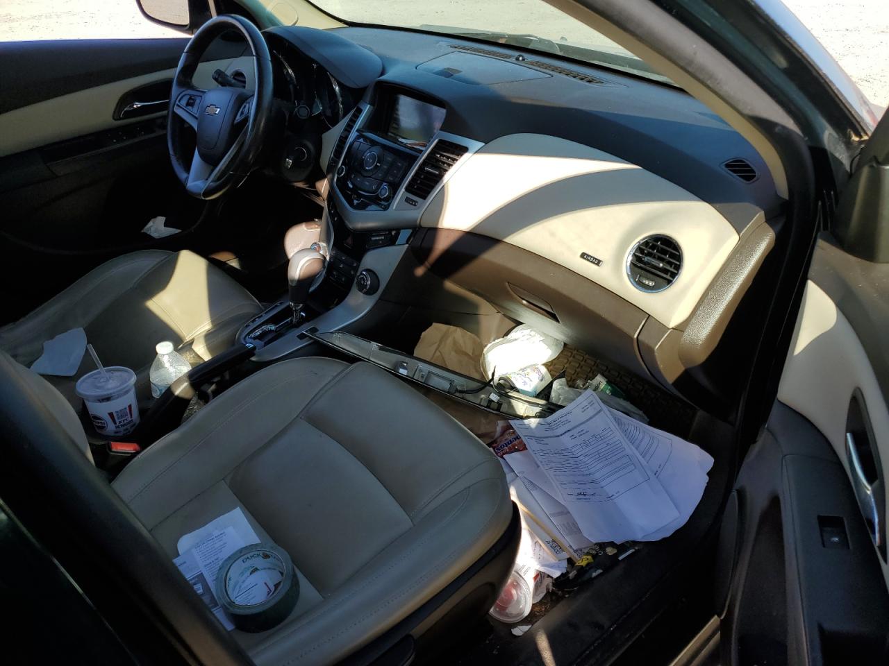 2014 Chevrolet Cruze VIN 1G1P75SZ0E7452167 Copart auction photo, rear end / minor dent/scratches damage thumbnail 8