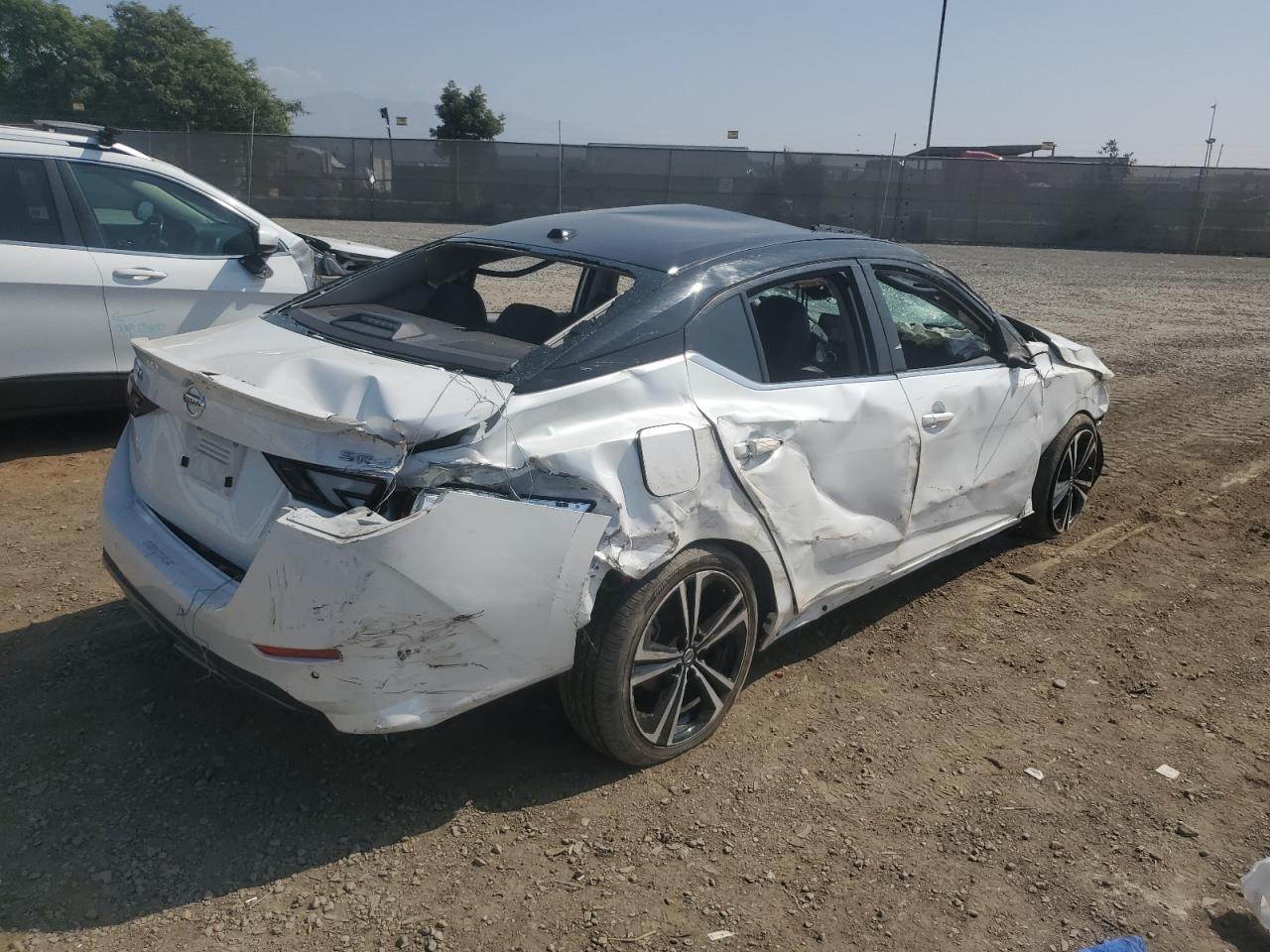 2021 Nissan Sentra VIN 3N1AB8DV4MY275453 Copart auction photo, all over damage thumbnail 3