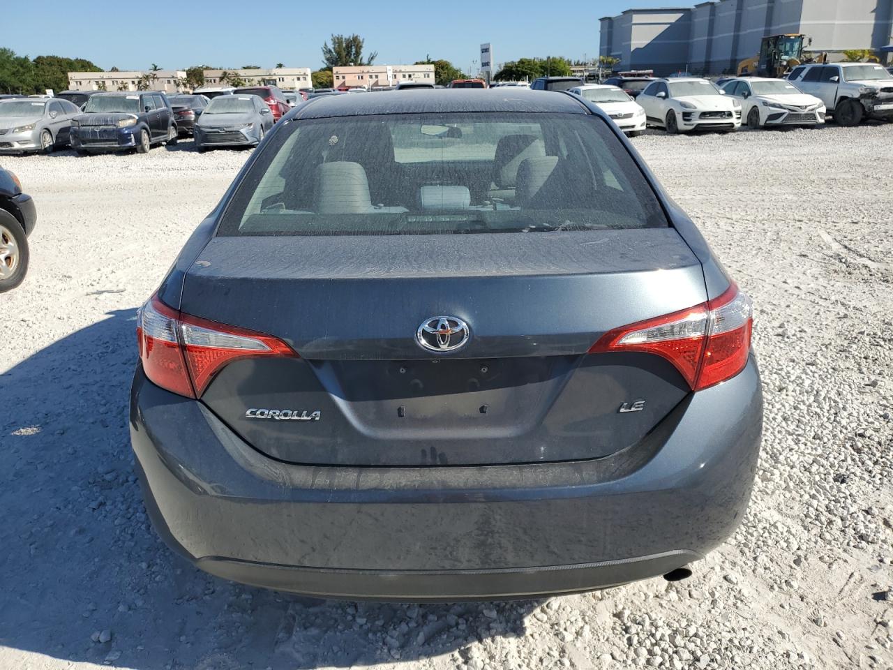 2016 Toyota Corolla VIN 5YFBURHE7GP514302 Copart auction photo, front end damage thumbnail 6