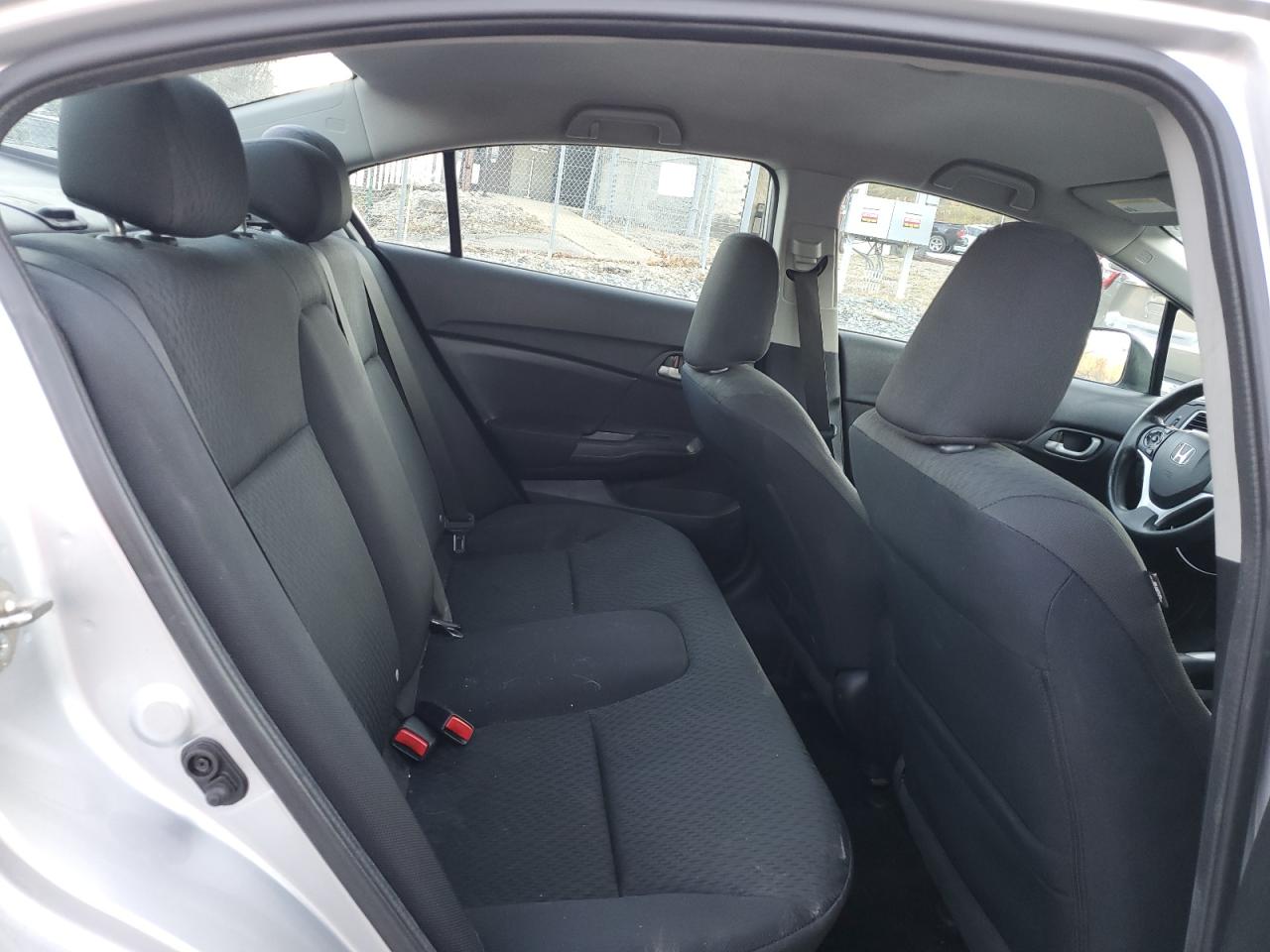 2015 Honda Civic VIN 19XFB2F57FE018465 Copart auction photo, rear end damage thumbnail 10