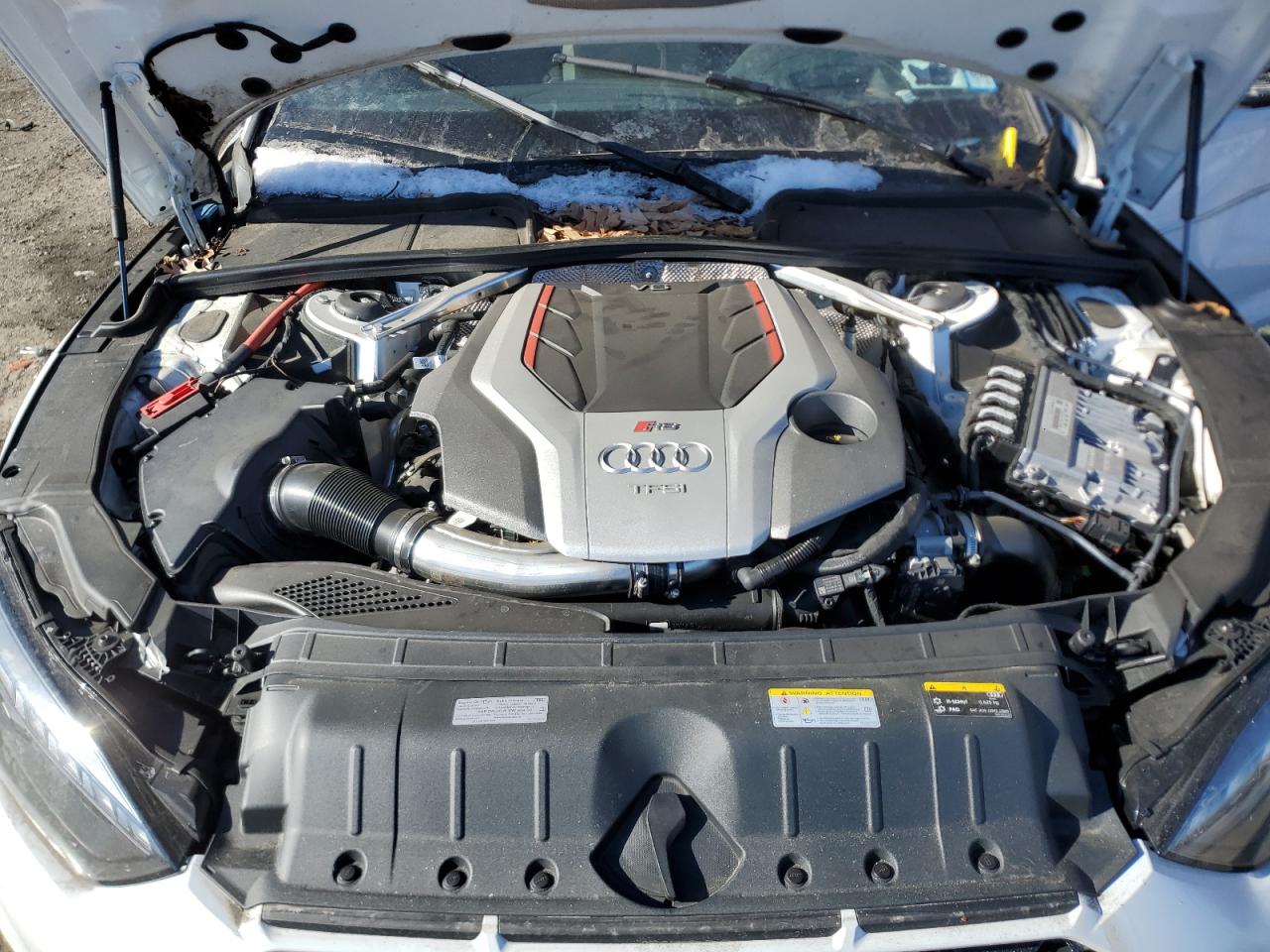 2023 Audi RS5 VIN WUAAWCF51PA900100 Copart auction photo, side damage thumbnail 11