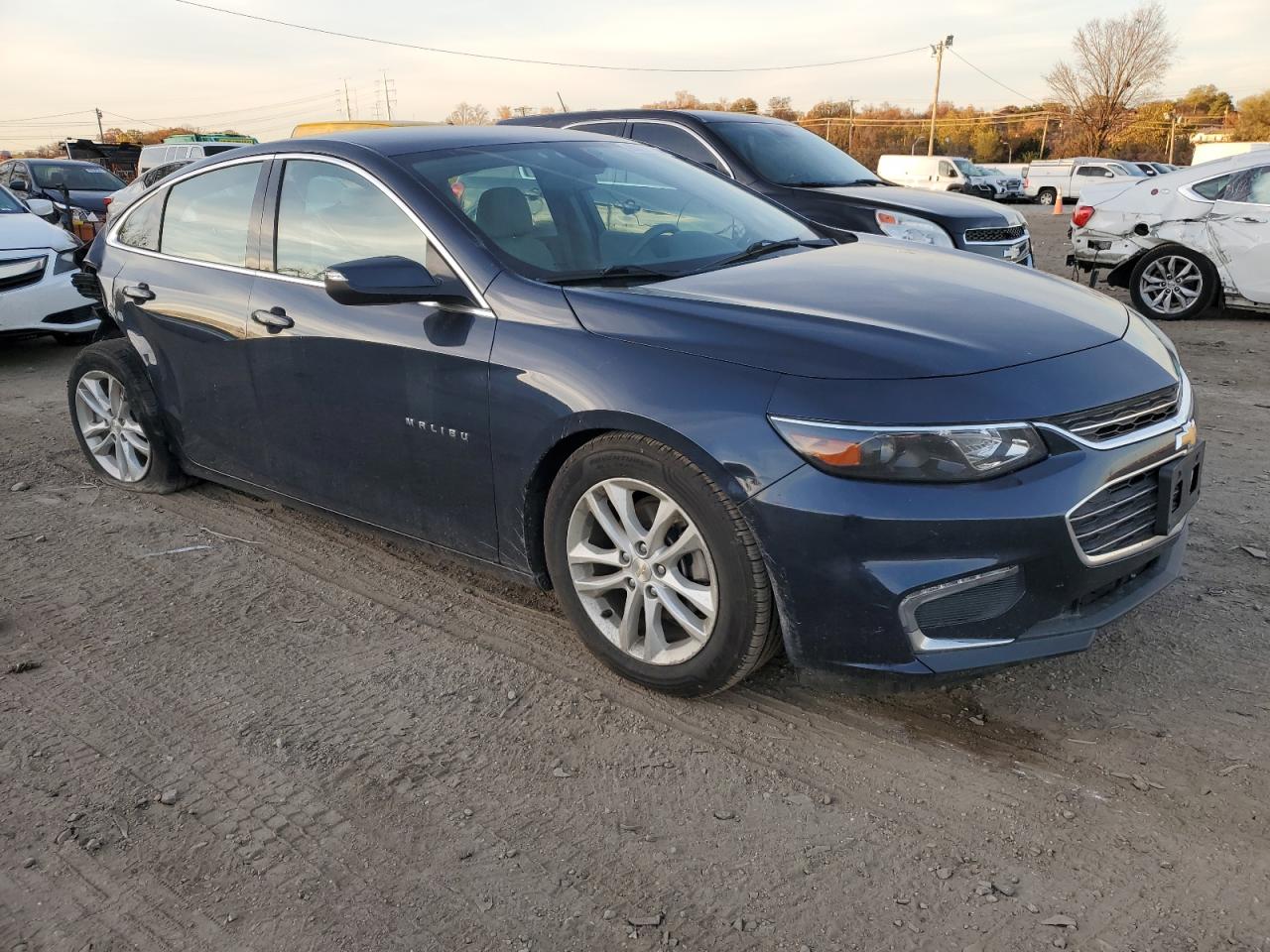 2018 Chevrolet Malibu VIN 1G1ZD5ST1JF199471 Copart auction photo, rear end / undercarriage damage thumbnail 4