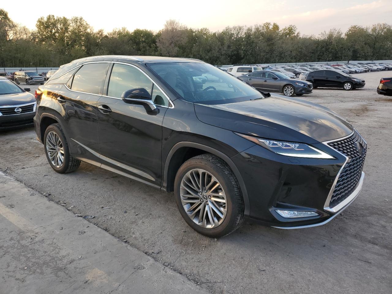 2022 Lexus RX VIN 2T2JZMAA1NC229613 Copart auction photo, hail / minor dent/scratches damage thumbnail 4