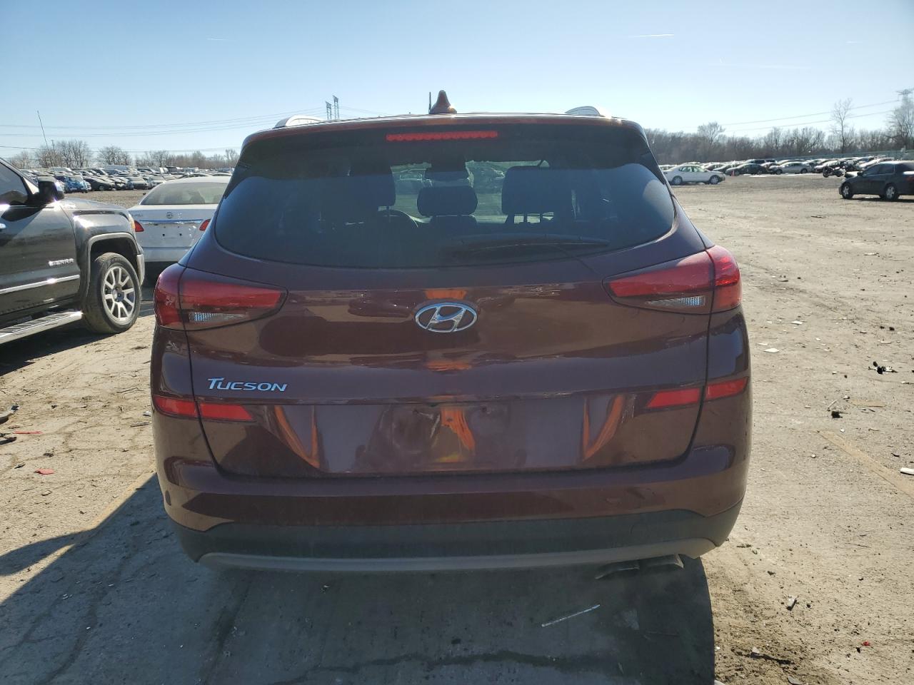 2019 Hyundai Tucson VIN KM8J33AL5KU023383 Copart auction photo, front end damage thumbnail 6