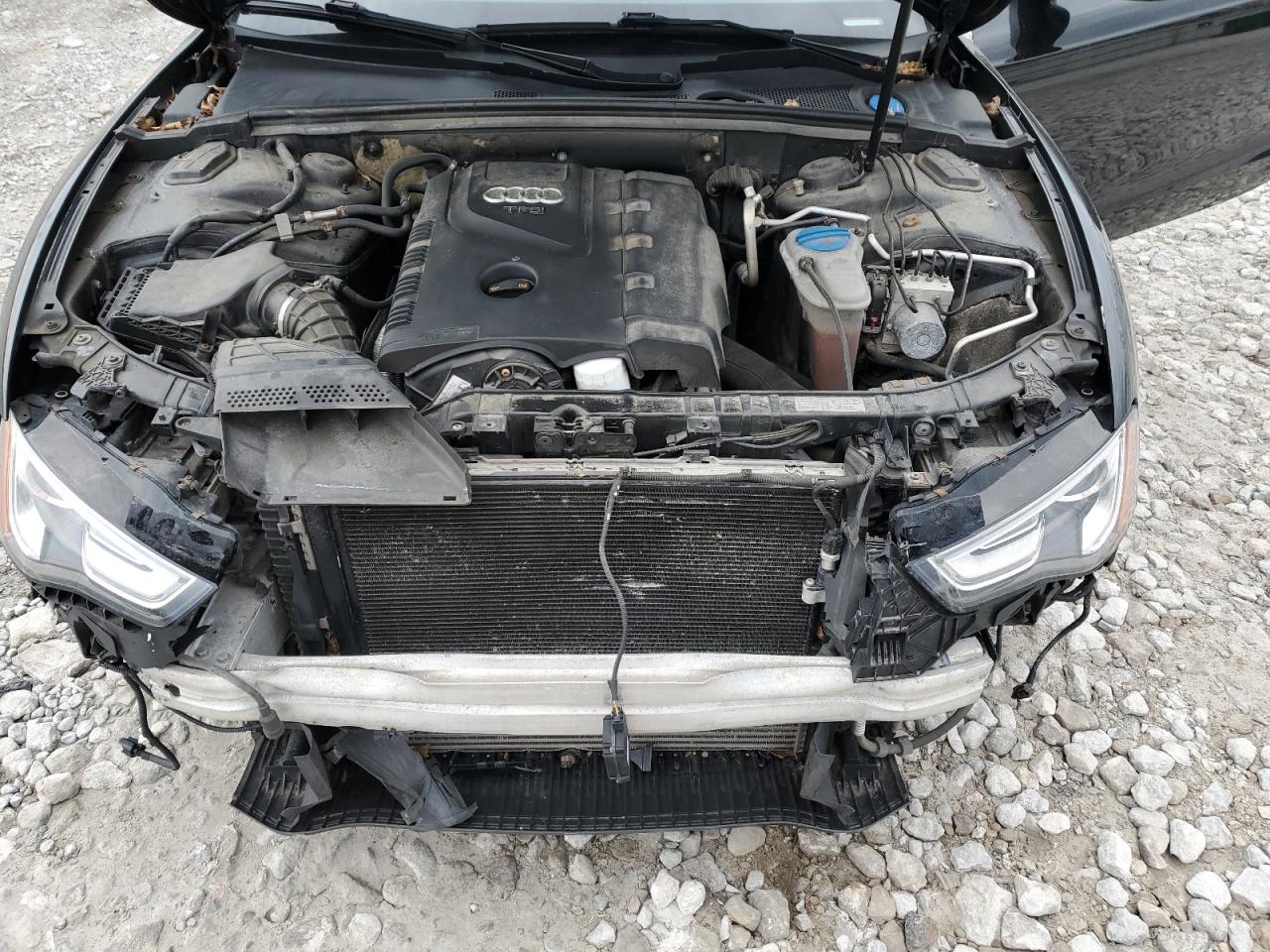 2013 Audi A5 VIN WAULFAFR4DA002287 Copart auction photo, front end damage thumbnail 11