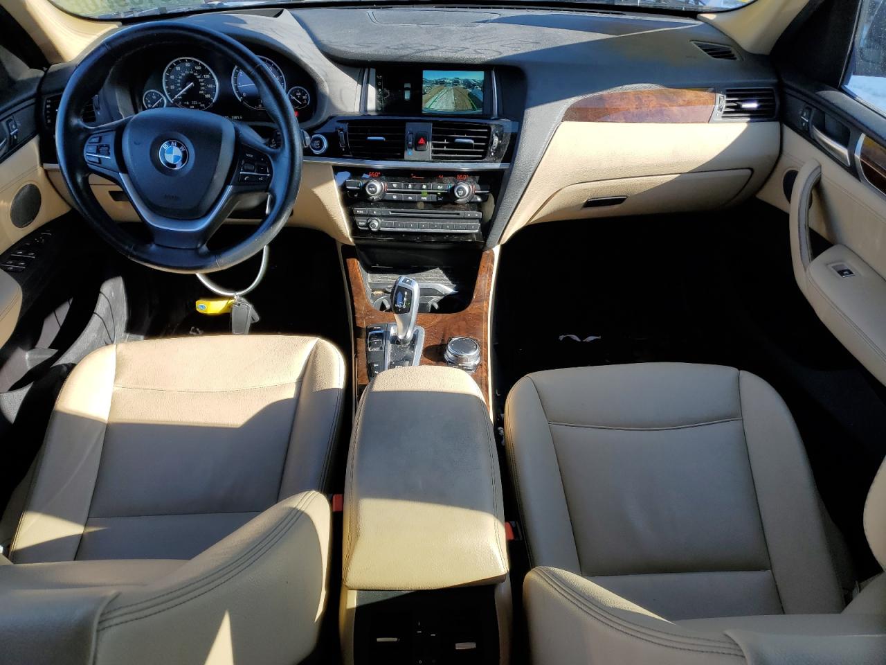 2017 BMW X3 VIN 5UXWX9C53H0T01910 Copart auction photo, rear end damage thumbnail 8