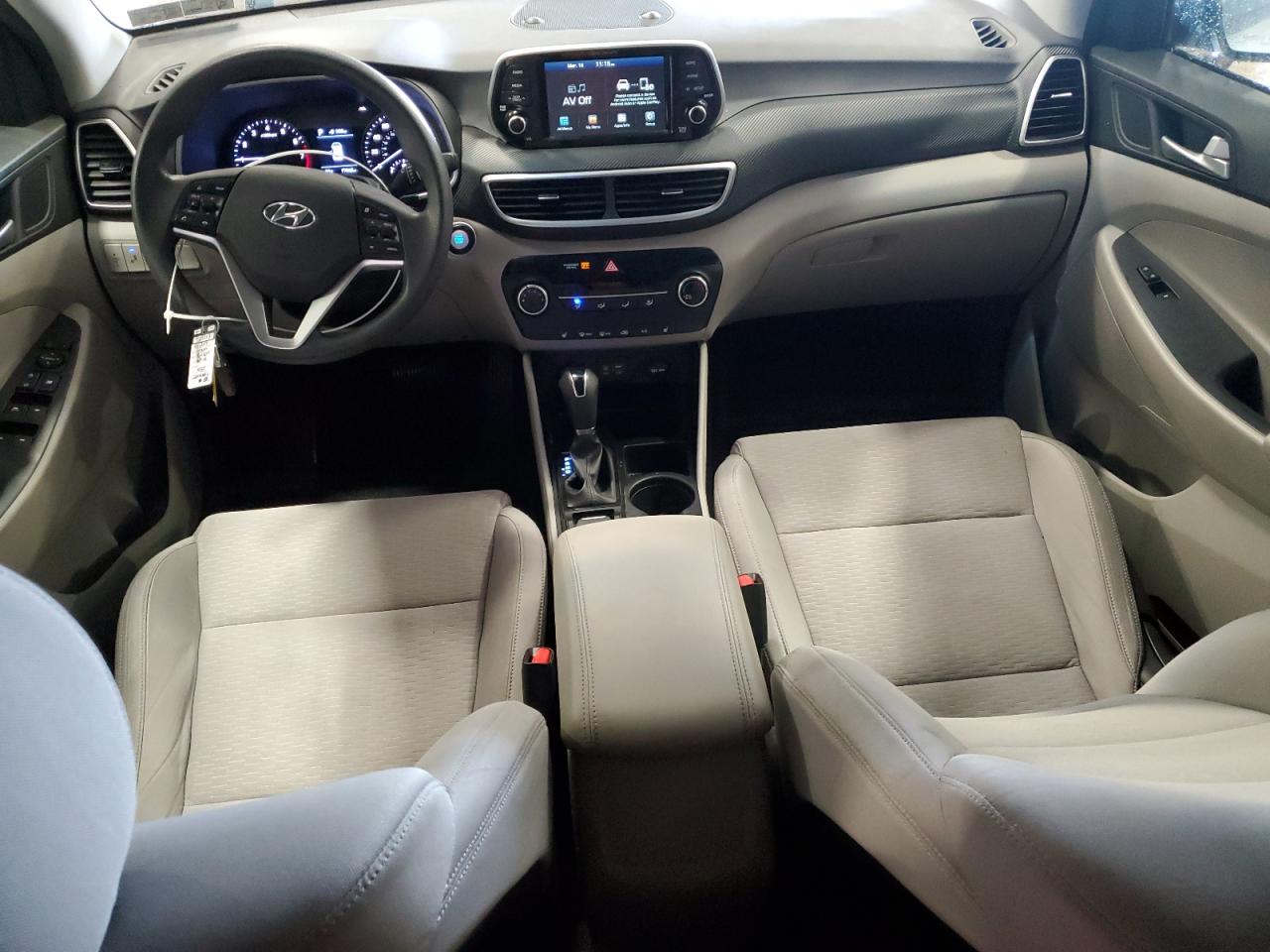 2019 Hyundai Tucson VIN KM8J3CA46KU851435 Copart auction photo, front end damage thumbnail 8