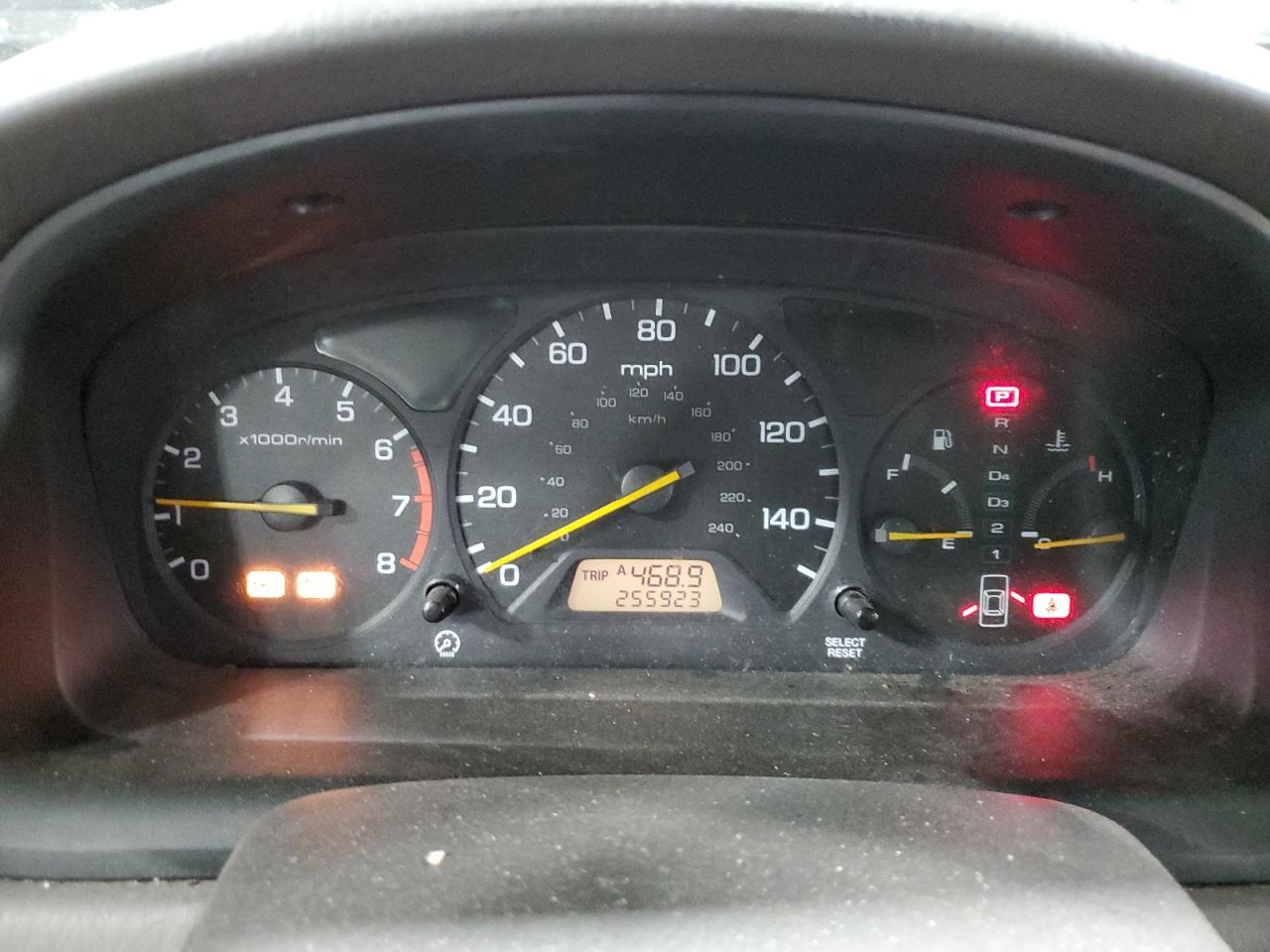 2002 Honda Accord VIN 1HGCG16552A077771 Copart auction photo, all over damage thumbnail 9