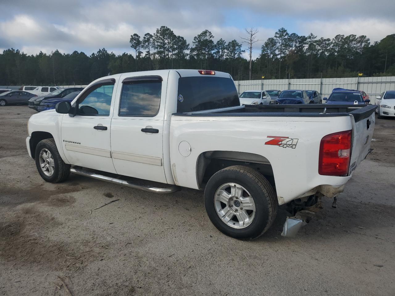 2009 Chevrolet Silverado VIN 3GCEK23349G103268 Copart auction photo, rear end / side damage thumbnail 2
