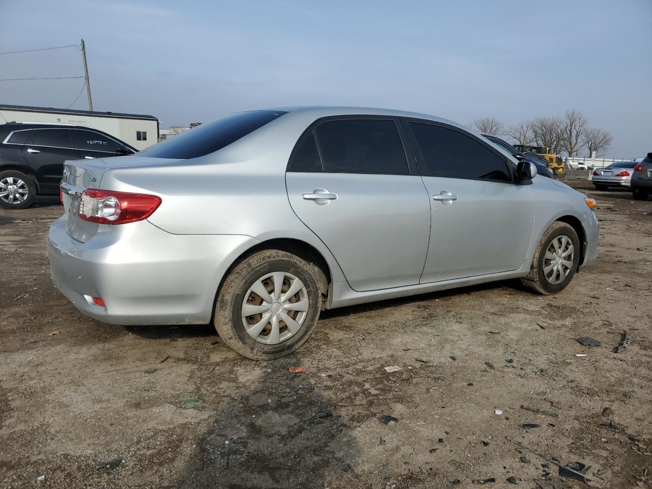 2011 Toyota Corolla VIN JTDBU4EE3B9156508 Copart auction photo, front end / minor dent/scratches damage thumbnail 3