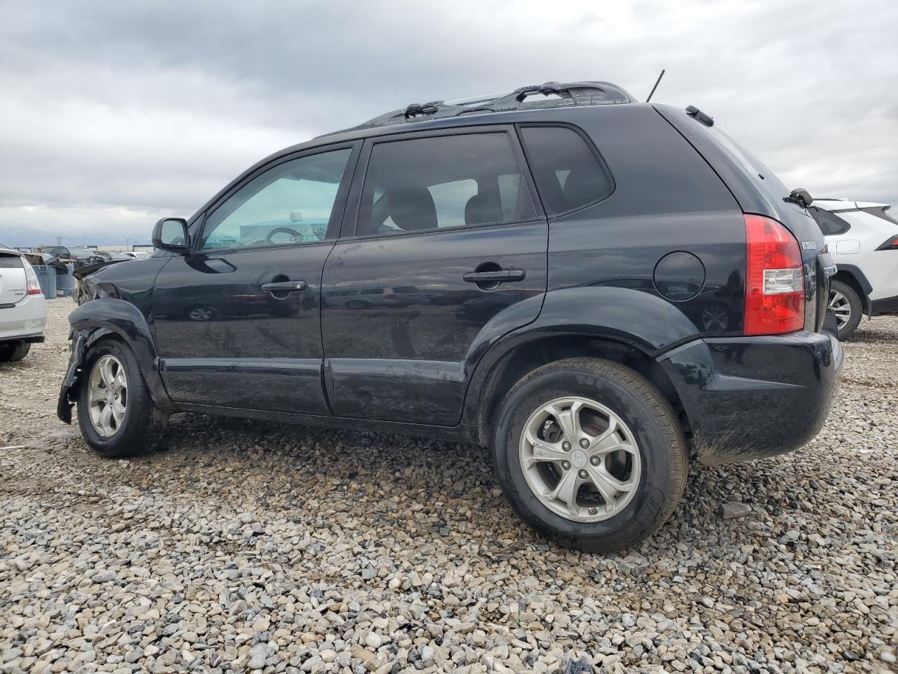 2009 Hyundai Tucson VIN KM8JN72D49U975875 Copart auction photo, front end damage thumbnail 2