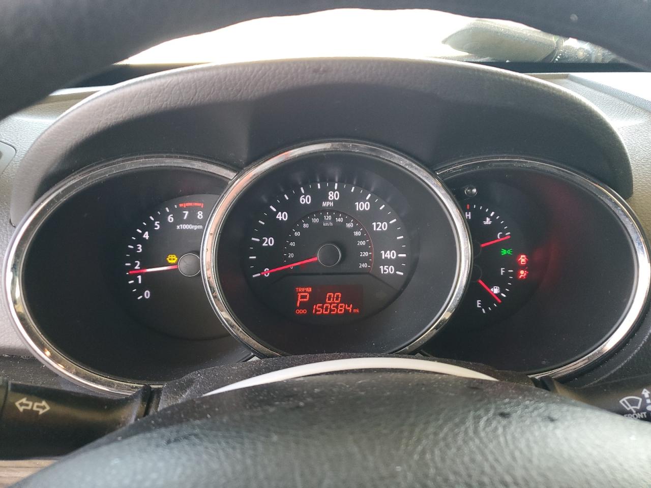 2013 KIA Sorento VIN 5XYKT4A25DG389418 Copart auction photo, front end damage thumbnail 9