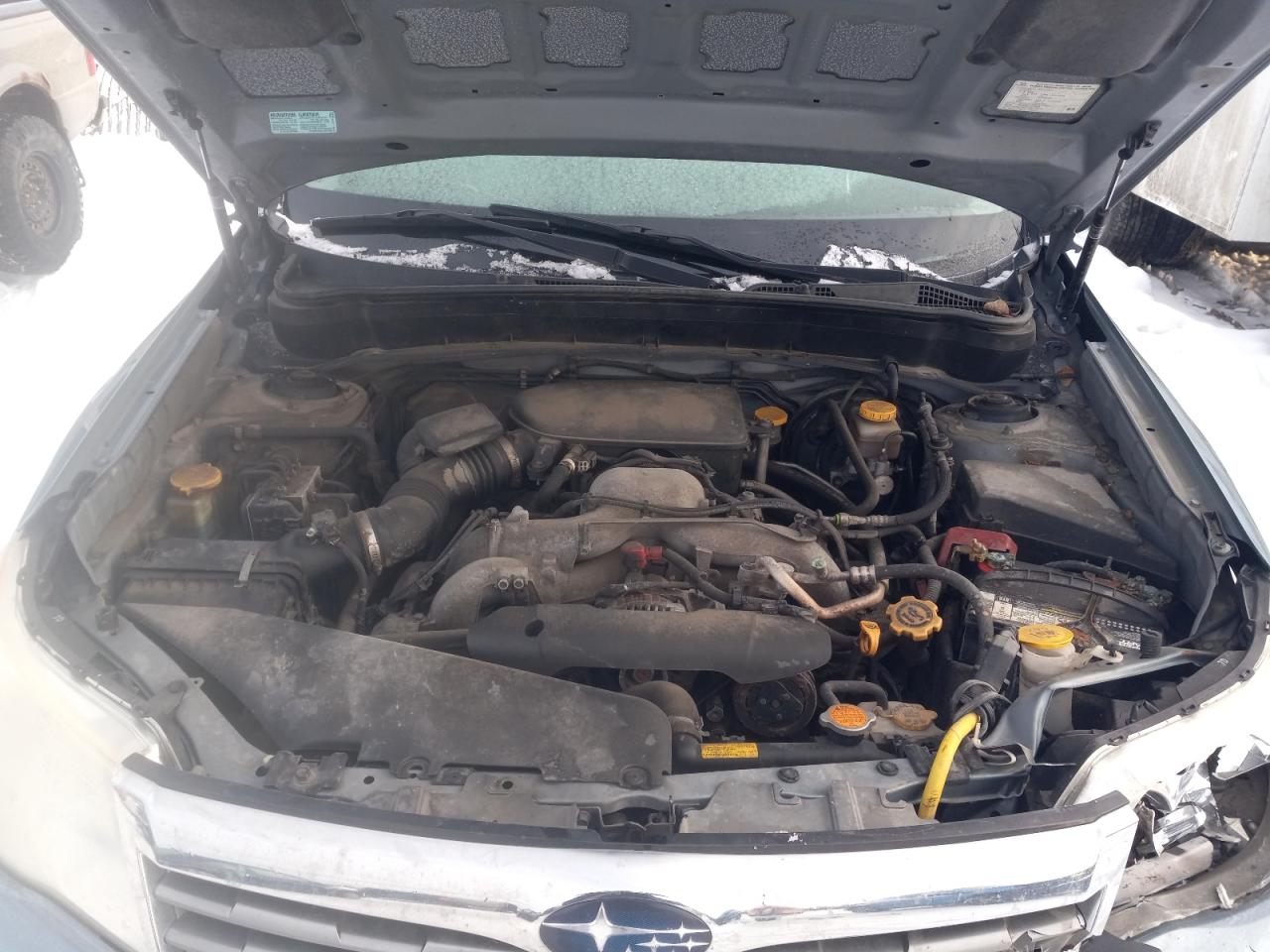 2009 Subaru Forester VIN JF2SH61659G756436 Copart auction photo, front end damage thumbnail 11