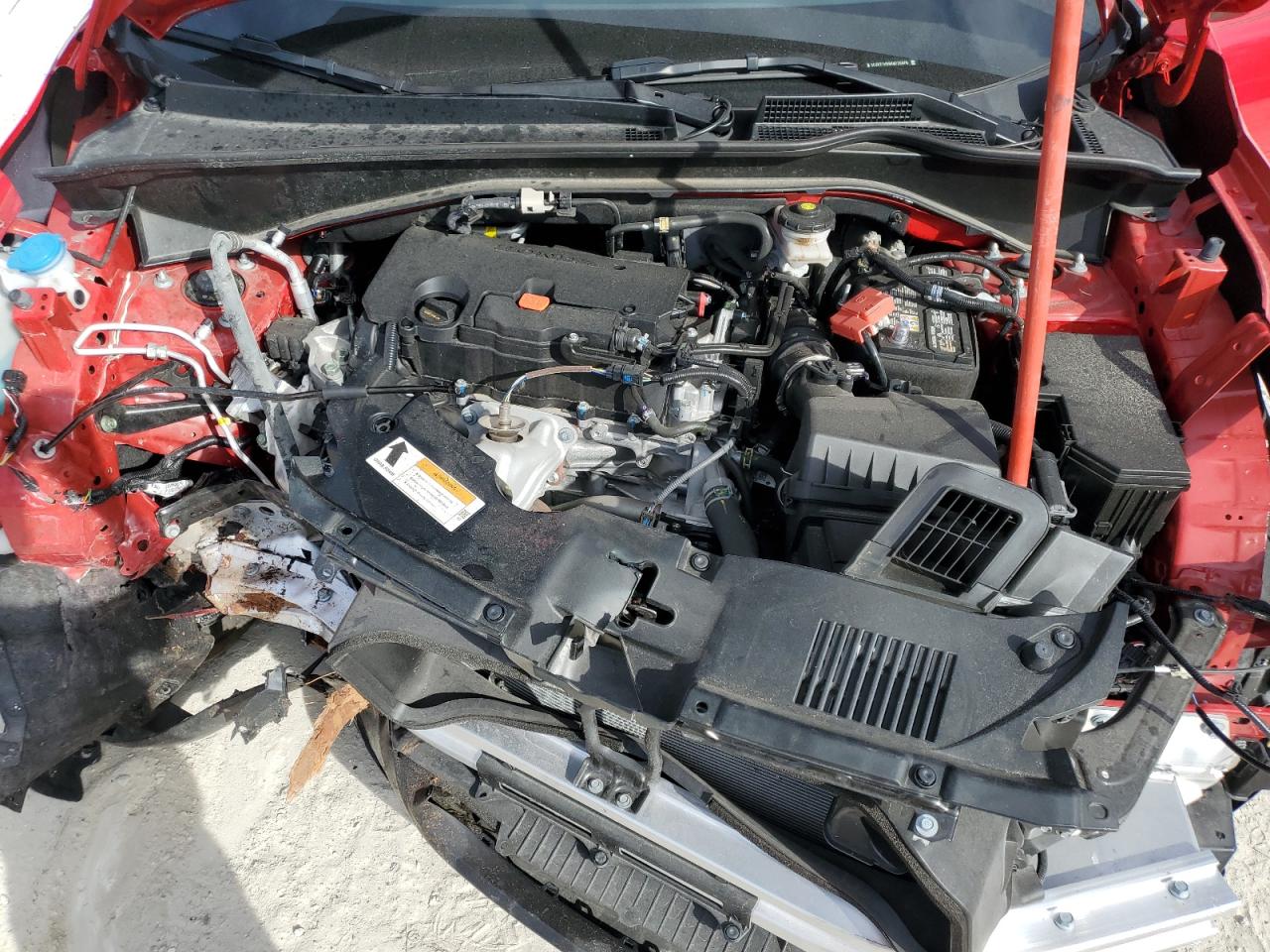 2024 Honda HR-V VIN 3CZRZ1H58RM720976 Copart auction photo, all over damage thumbnail 12