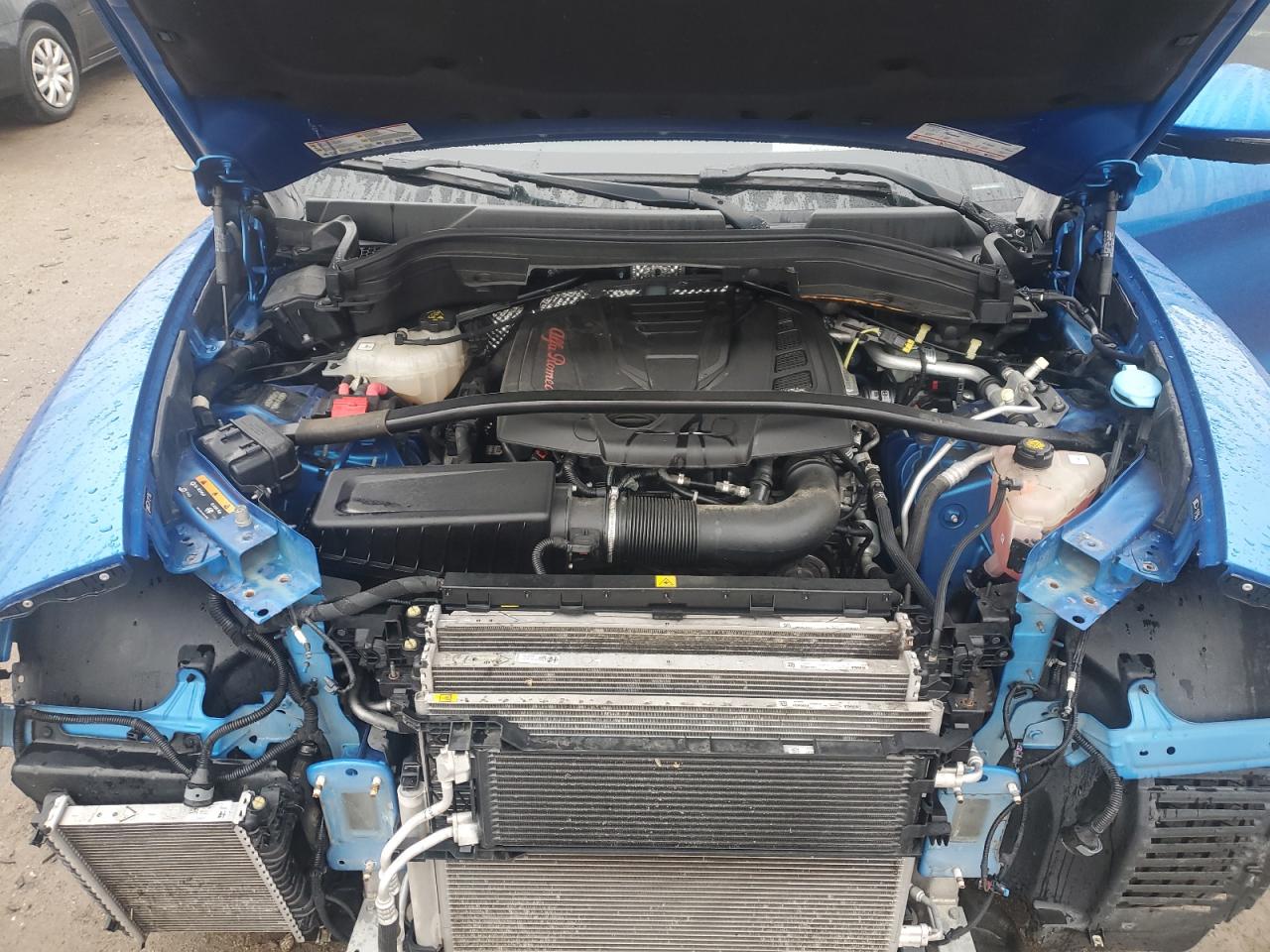 2018 Alfa Romeo Stelvio VIN ZASFAKNN8J7C00292 Copart auction photo, front end damage thumbnail 12