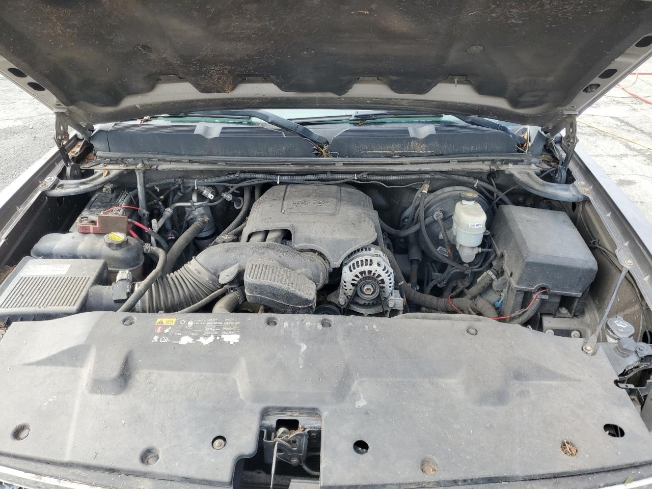 2012 Chevrolet Silverado VIN 3GCPKSE74CG248732 Copart auction photo, front end / undercarriage damage thumbnail 11