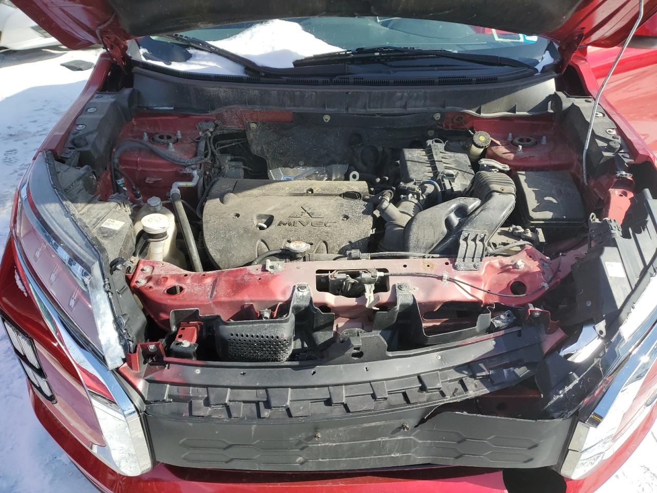 2020 Mitsubishi Outlander VIN JA4AP3AUXLU011503 Copart auction photo, front end damage thumbnail 12