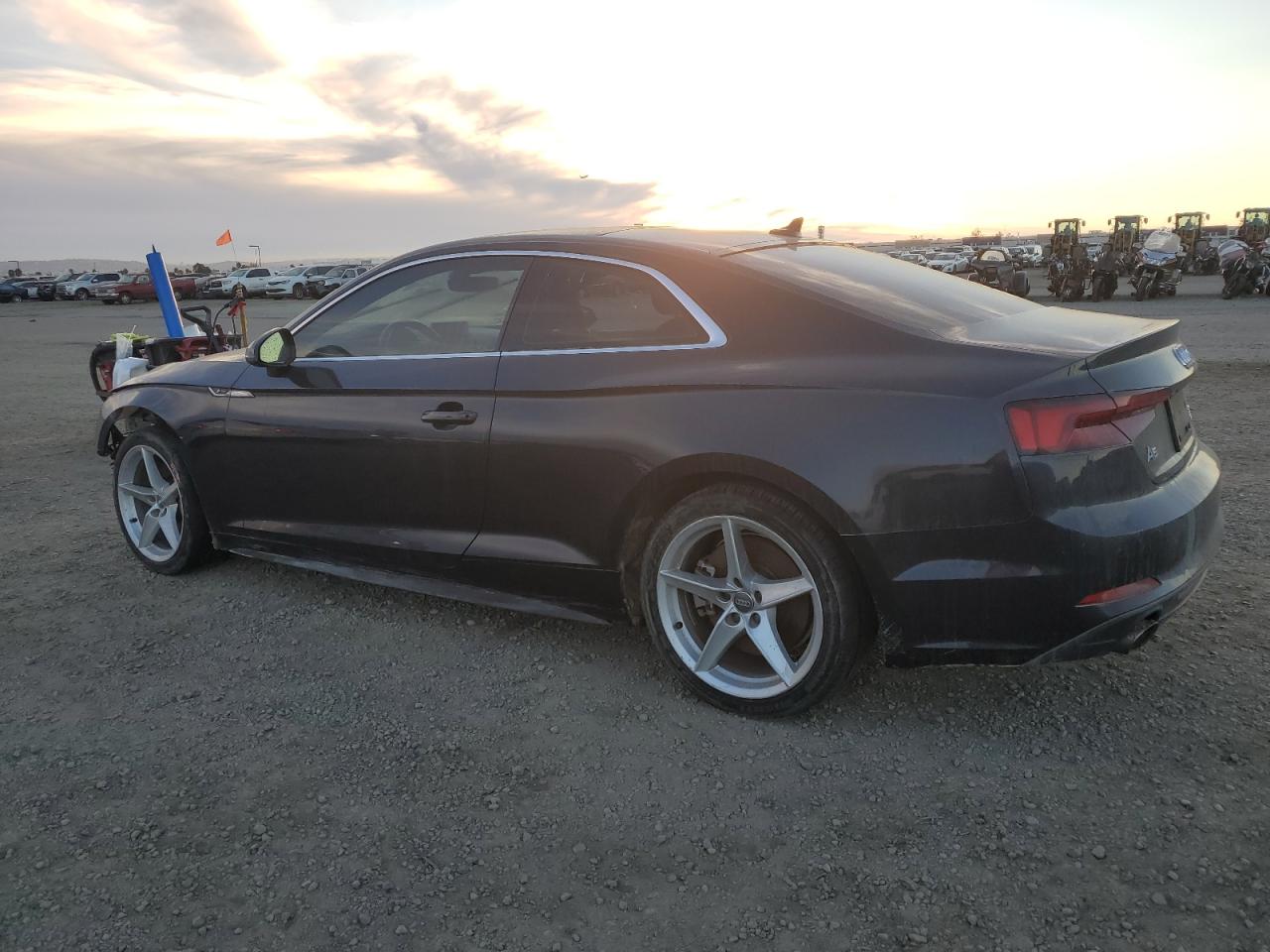2018 Audi A5 VIN WAUTNAF50JA050669 Copart auction photo, front end damage thumbnail 2