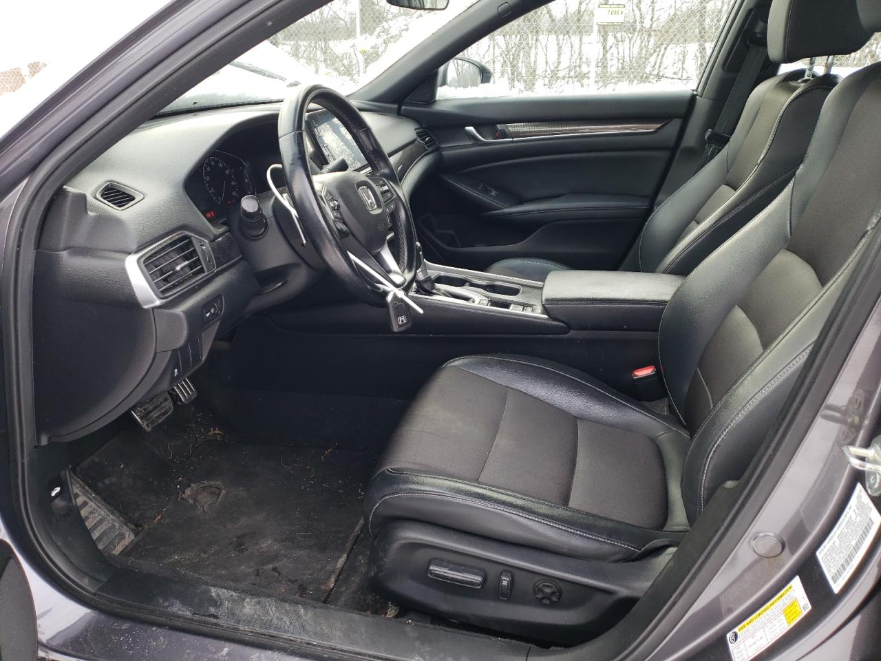 2018 Honda Accord VIN 1HGCV1F30JA200833 Copart auction photo, undercarriage / front end damage thumbnail 7