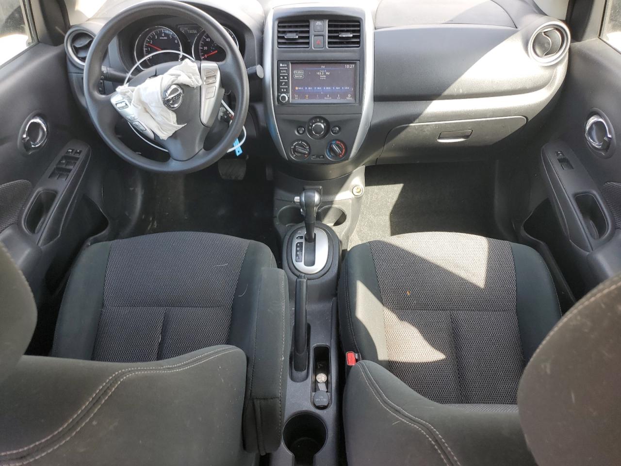 2019 Nissan Versa VIN 3N1CN7AP7KL850154 Copart auction photo, front end / side damage thumbnail 8