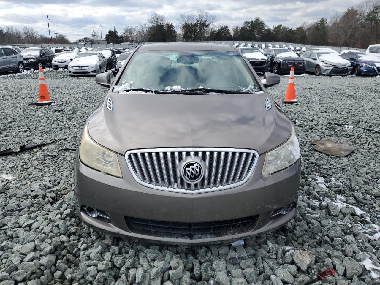 2012 Buick LaCrosse VIN 1G4GC5E33CF259259 Copart auction photo, rear end / side damage thumbnail 5