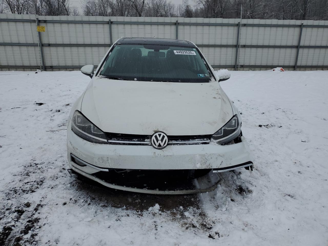 2019 Volkswagen Golf VIN 3VWG57AU7KM025422 Copart auction photo, front end / mechanical damage thumbnail 5