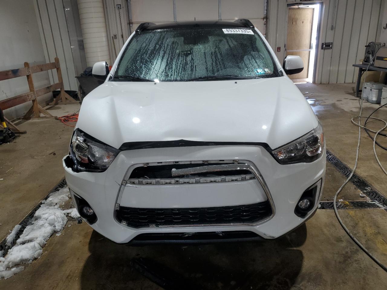2015 Mitsubishi Outlander VIN 4A4AR4AU2FE018152 Copart auction photo, front end damage thumbnail 5