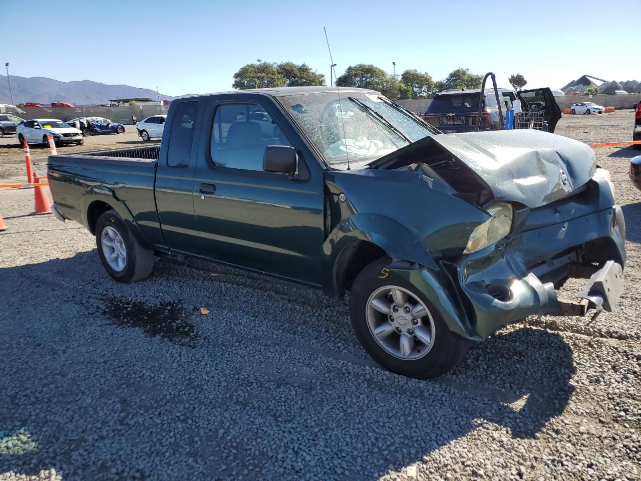 2002 Nissan Navara (Frontier) VIN 1N6DD26S52C369364 Copart auction photo, front end / rear end damage thumbnail 4