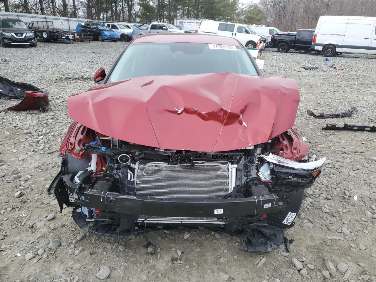 2024 Hyundai Elantra VIN KMHLM4DG5RU729855 Copart auction photo, front end damage thumbnail 5