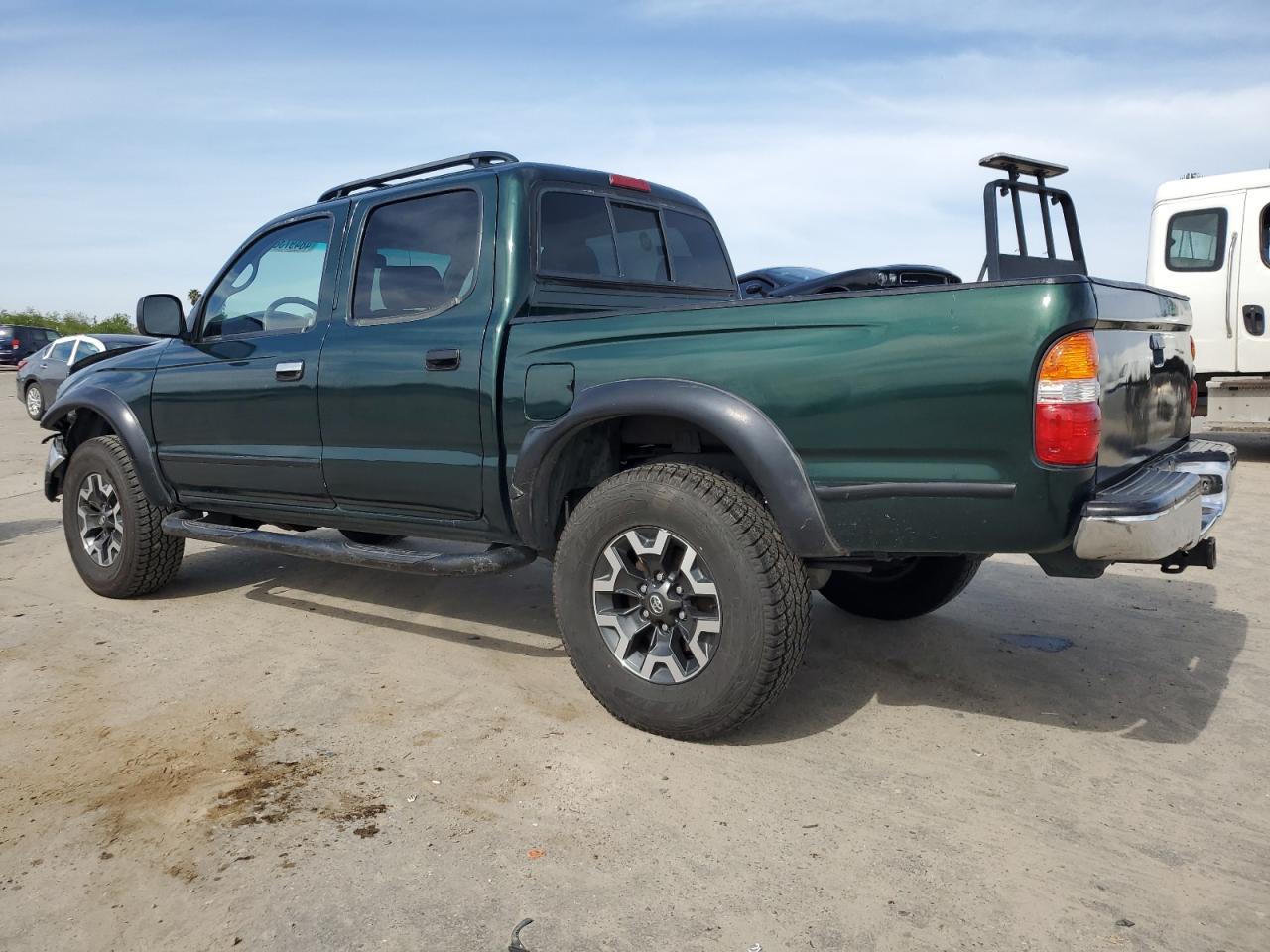 2002 Toyota Tacoma VIN 5TEGN92N52Z888695 Copart auction photo, front end / side damage thumbnail 2