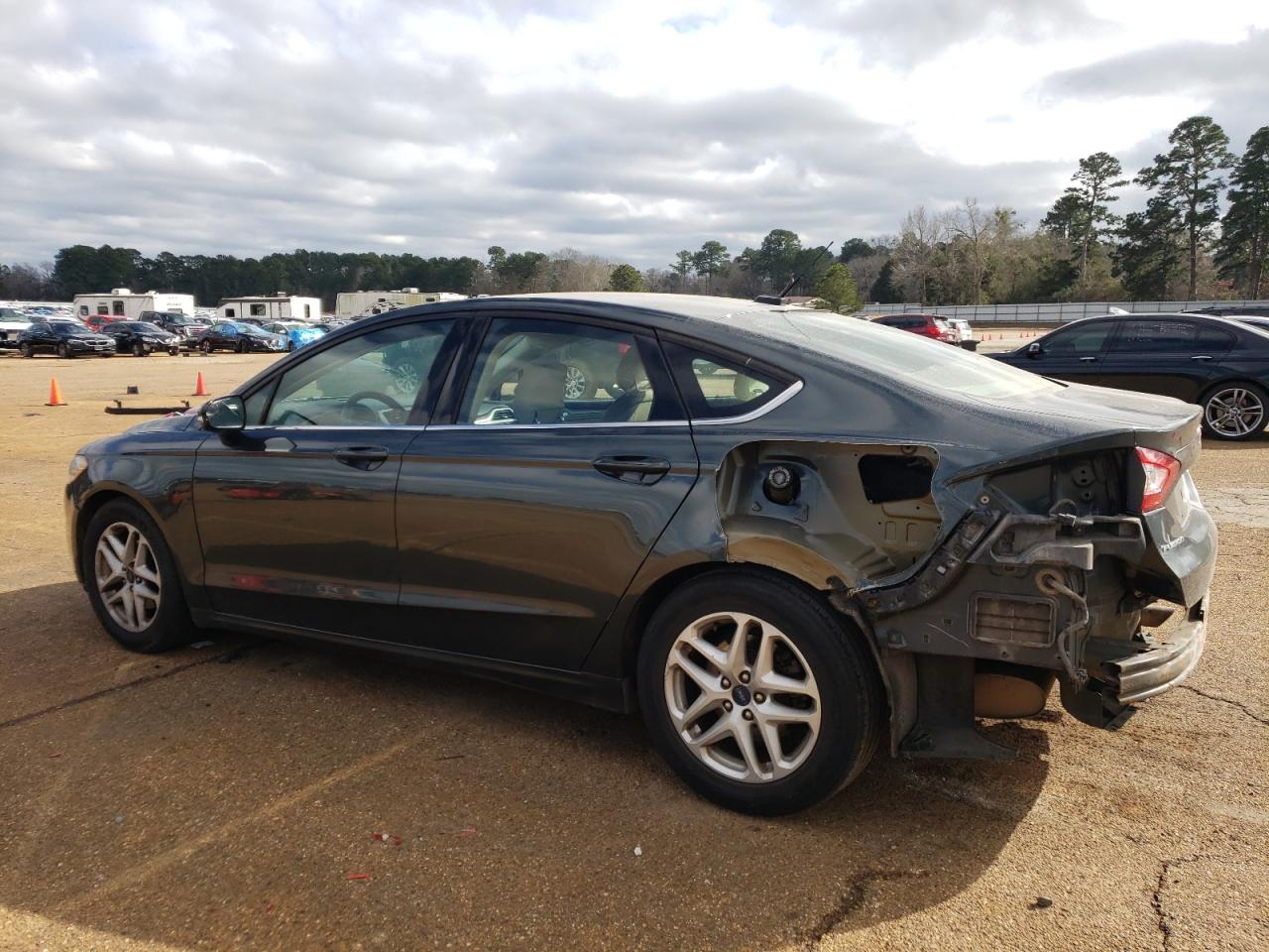 2015 Ford Fusion VIN 3FA6P0H76FR151608 Copart auction photo, partial repair / rear end damage thumbnail 2