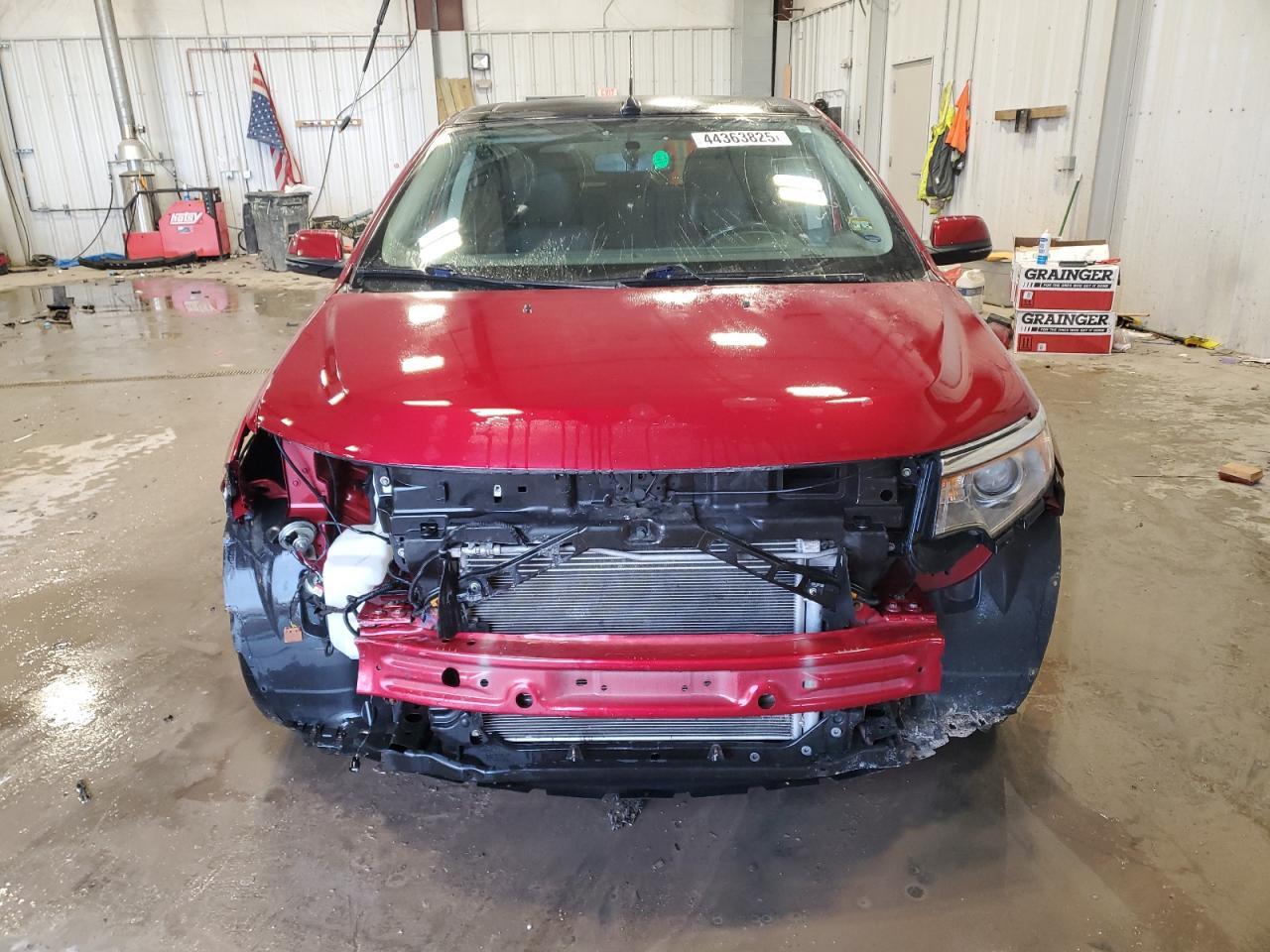 2013 Ford Edge VIN 2FMDK4JC4DBA09229 Copart auction photo, front end damage thumbnail 5