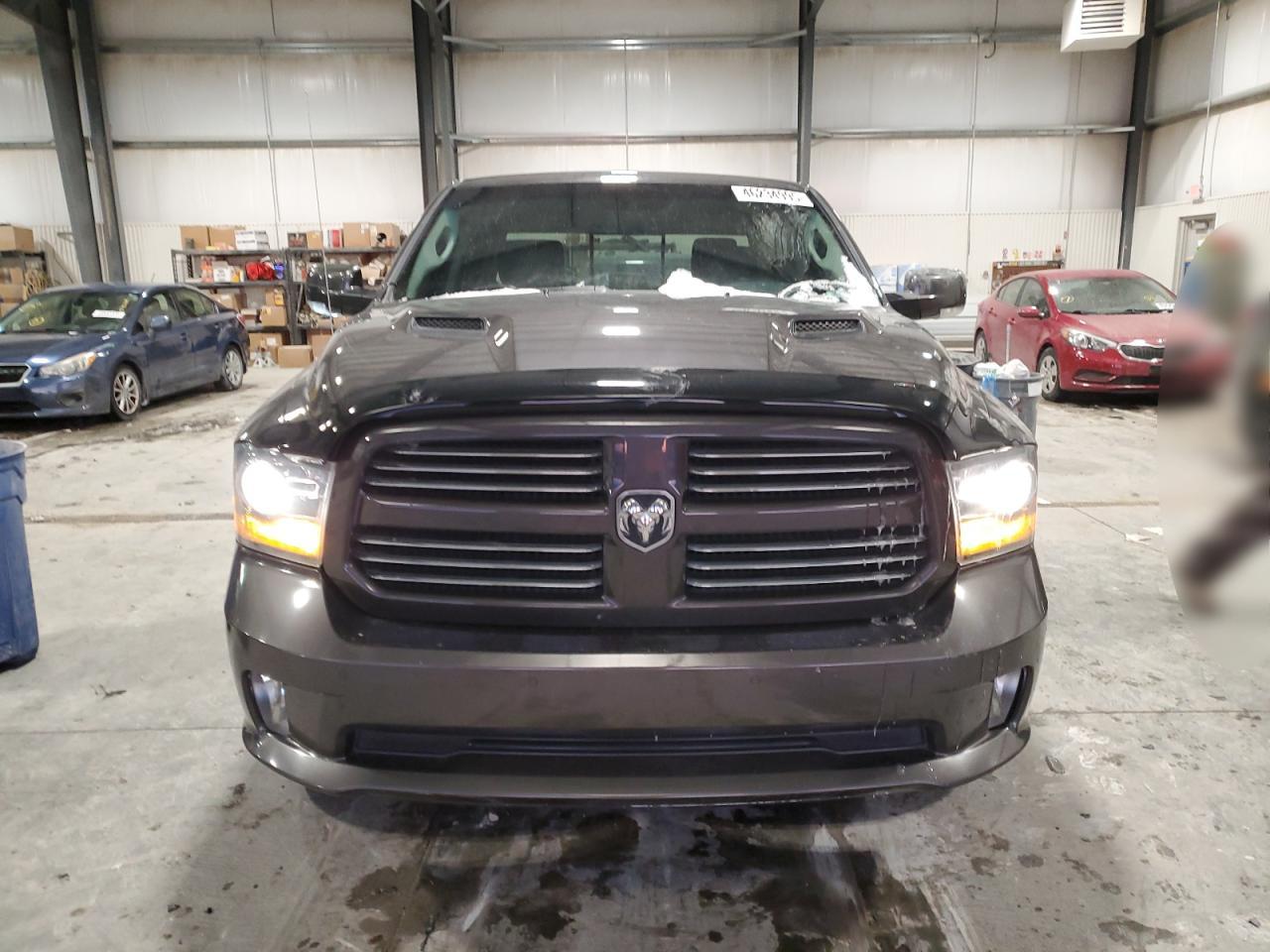 2014 Dodge RAM VIN 1CRR7MTXES301596 Copart auction photo, undercarriage damage thumbnail 5