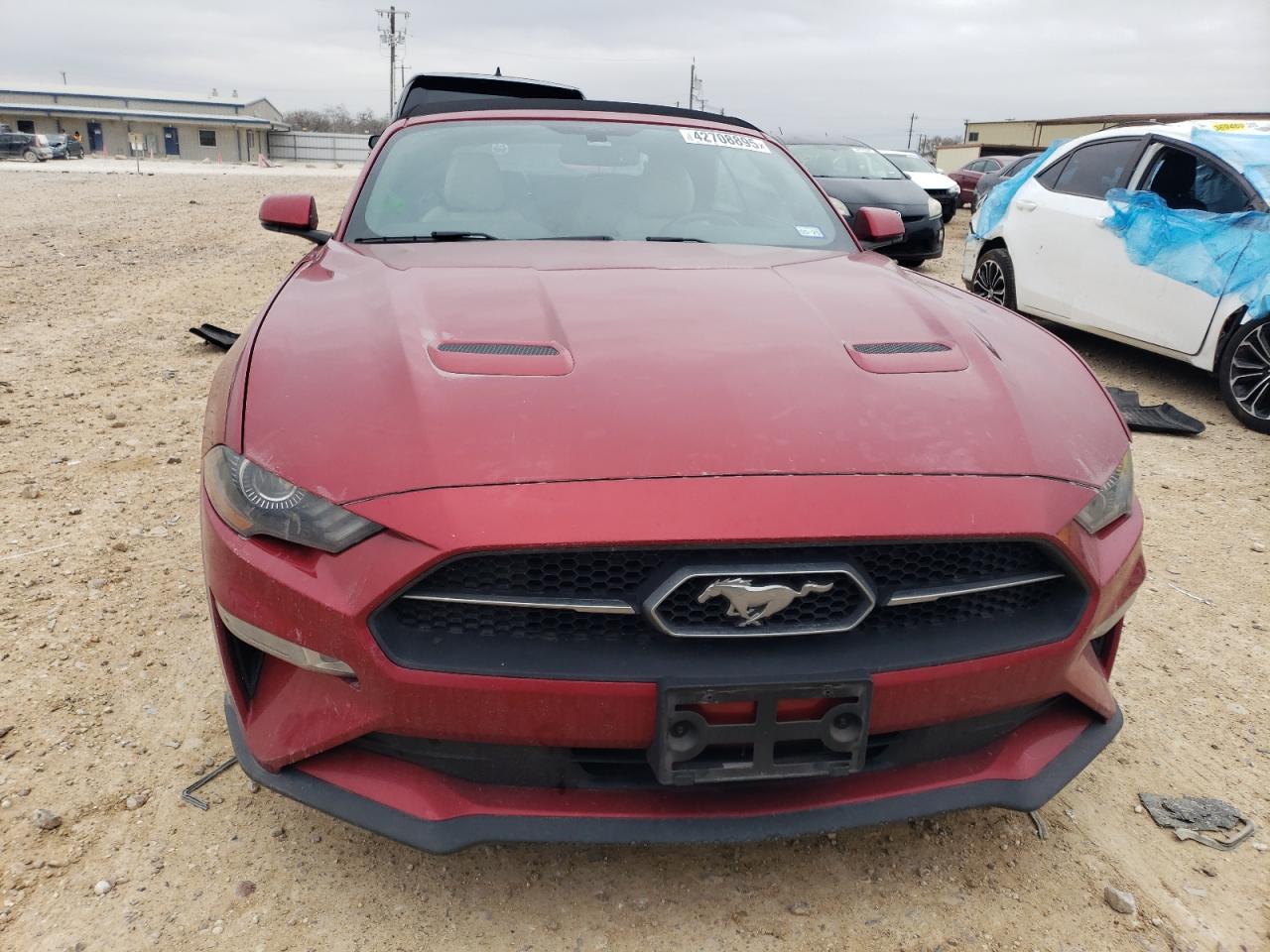 2020 Ford Mustang VIN 1FATP8UHXL5177465 Copart auction photo, rear end damage thumbnail 5