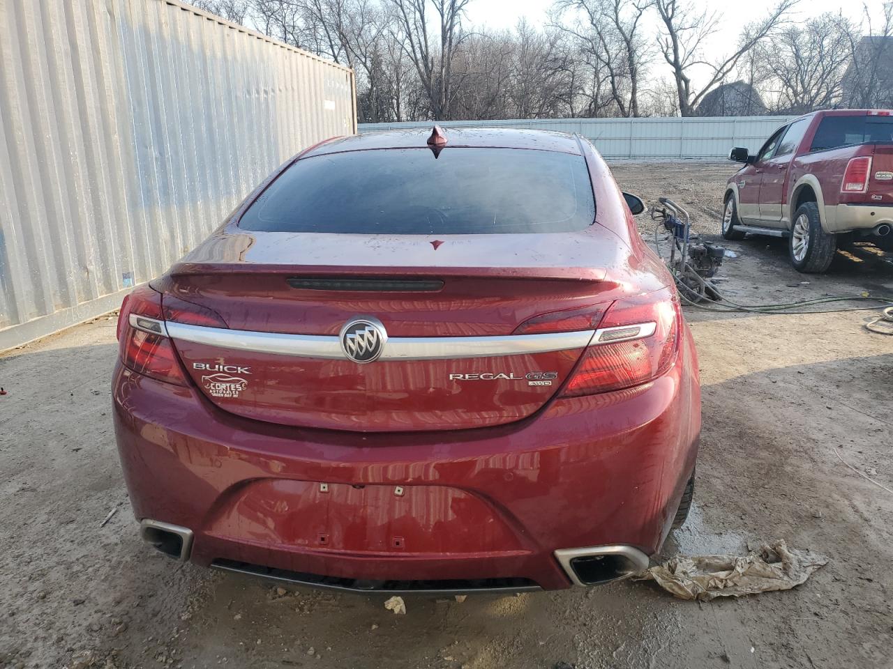 2016 Buick Regal VIN 2G4GV5GX6G9158130 Copart auction photo, front end damage thumbnail 6
