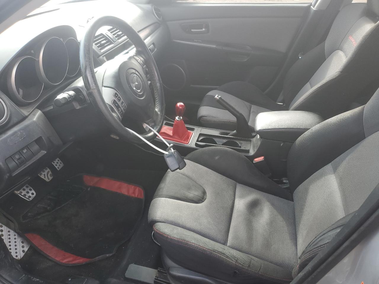 2007 Mazda 3 VIN JM1BK34L671655440 Copart auction photo, front end damage thumbnail 7
