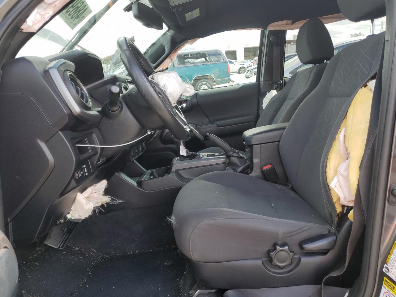 2016 Toyota Tacoma VIN 3TMBZ5DN5GM004912 Copart auction photo, side / front end damage thumbnail 7