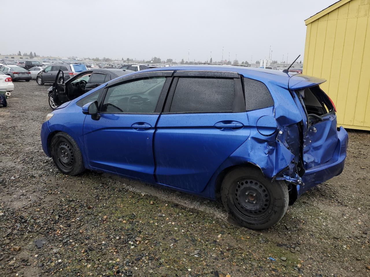 2016 Honda Fit VIN JHMGK5H56GX034353 Copart auction photo, rear end damage thumbnail 2