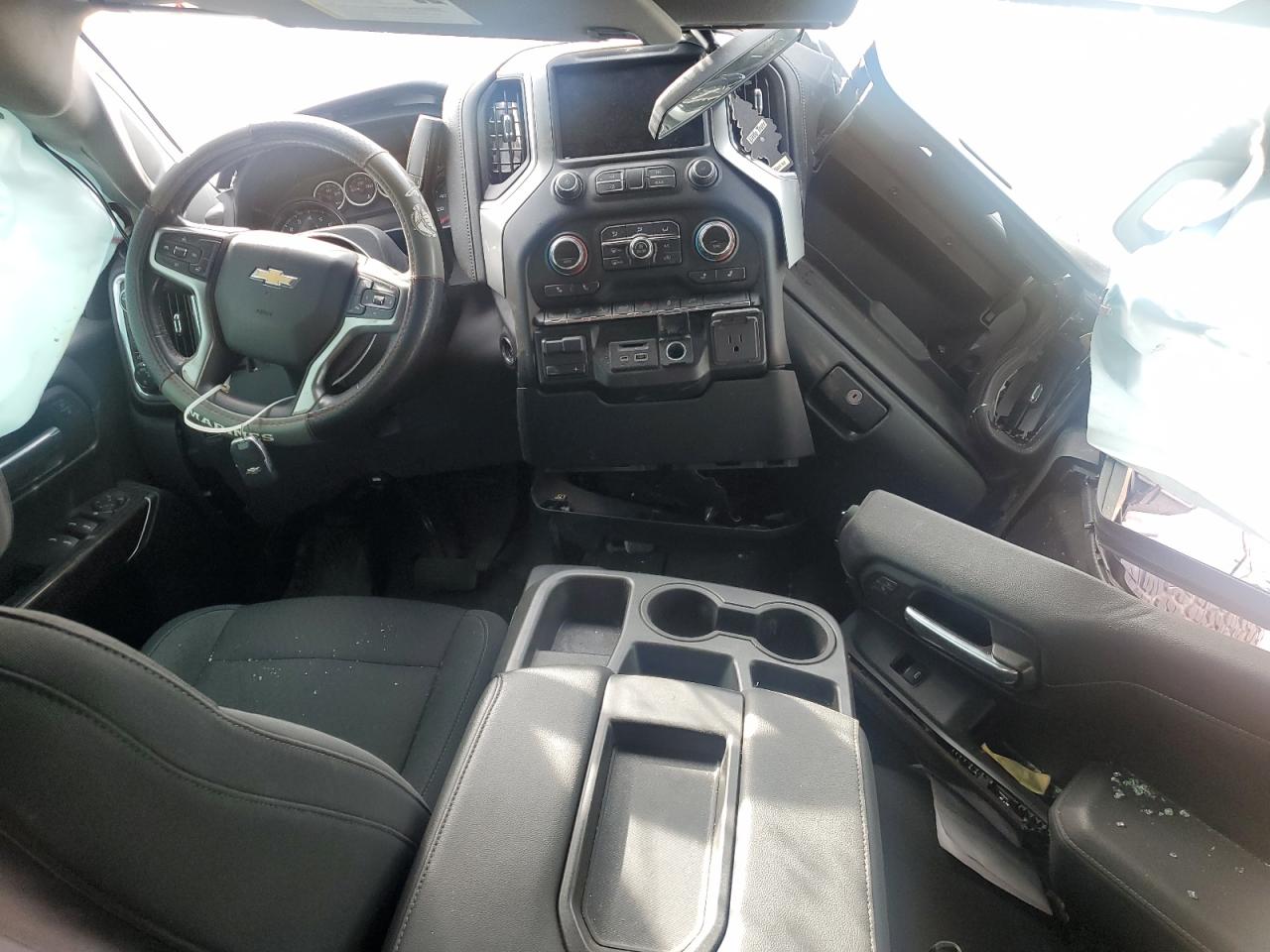 2020 Chevrolet Silverado VIN 3GCUYDED5LG137531 Copart auction photo, front end / side damage thumbnail 8
