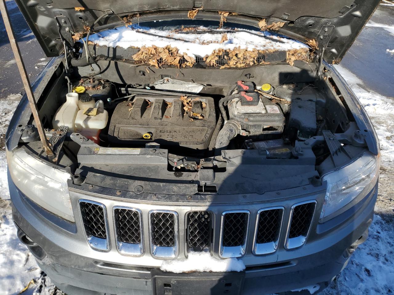 2012 Jeep Compass VIN 1C4NJDEB0CD589097 Copart auction photo, mechanical damage thumbnail 12