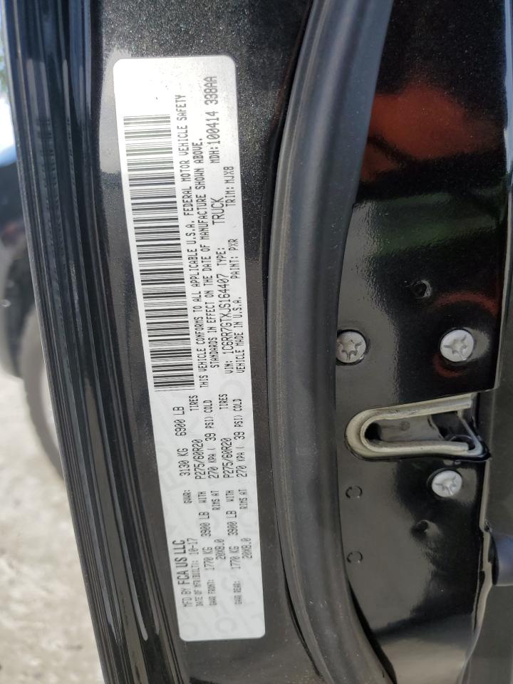 2018 RAM 1500 VIN 1C6RR7GTXJS164407 Copart auction photo, side / undercarriage damage thumbnail 13