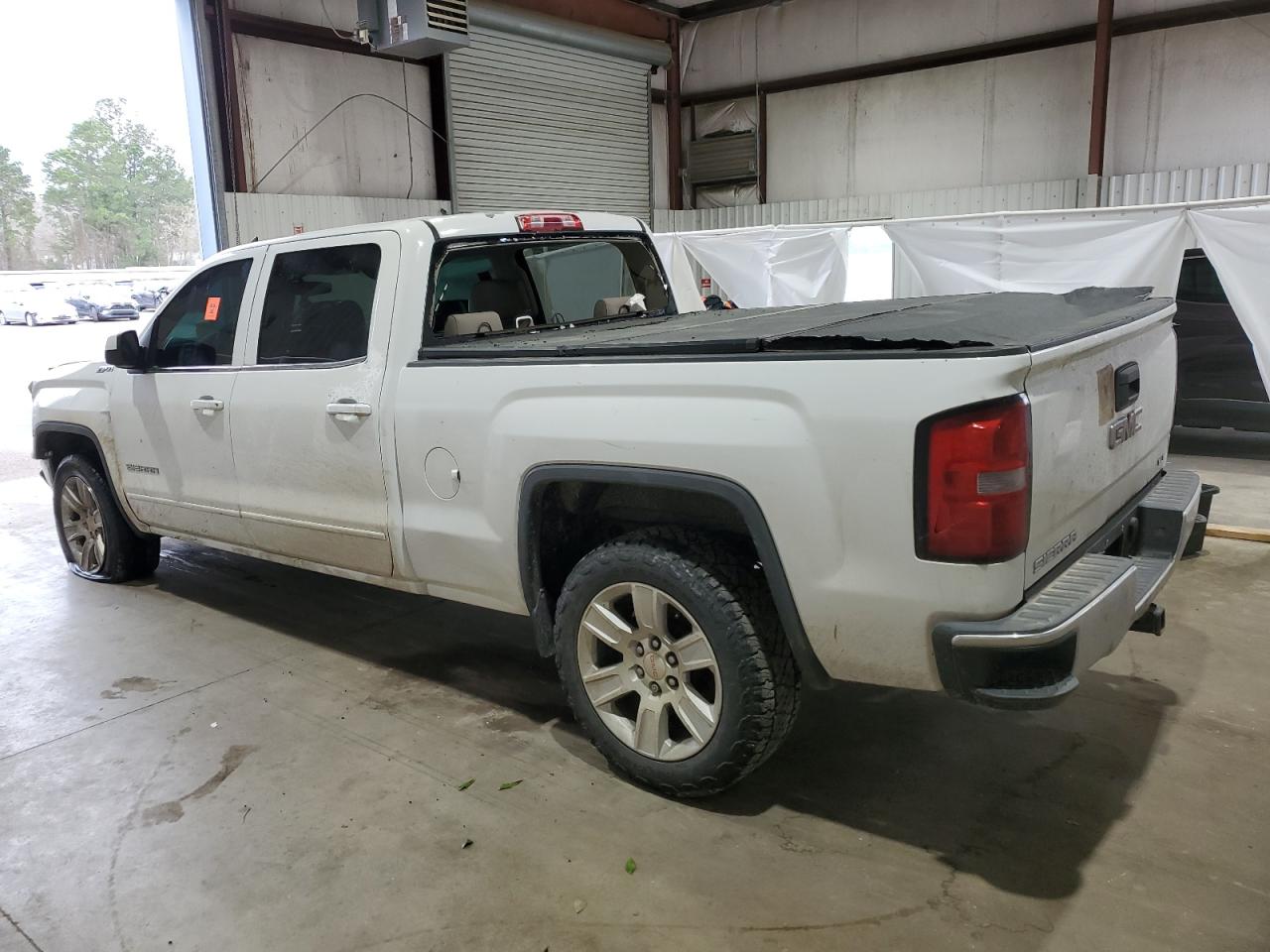 2014 GMC Sierra VIN 3GTP1UEC7EG478294 Copart auction photo, front end / top/roof damage thumbnail 2