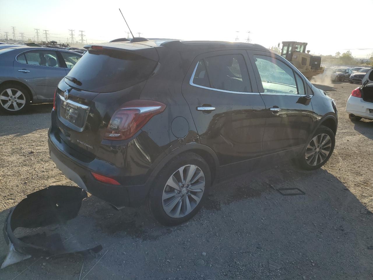 2020 Buick Encore VIN KL4CJASB8LB345715 Copart auction photo, rear end damage thumbnail 3