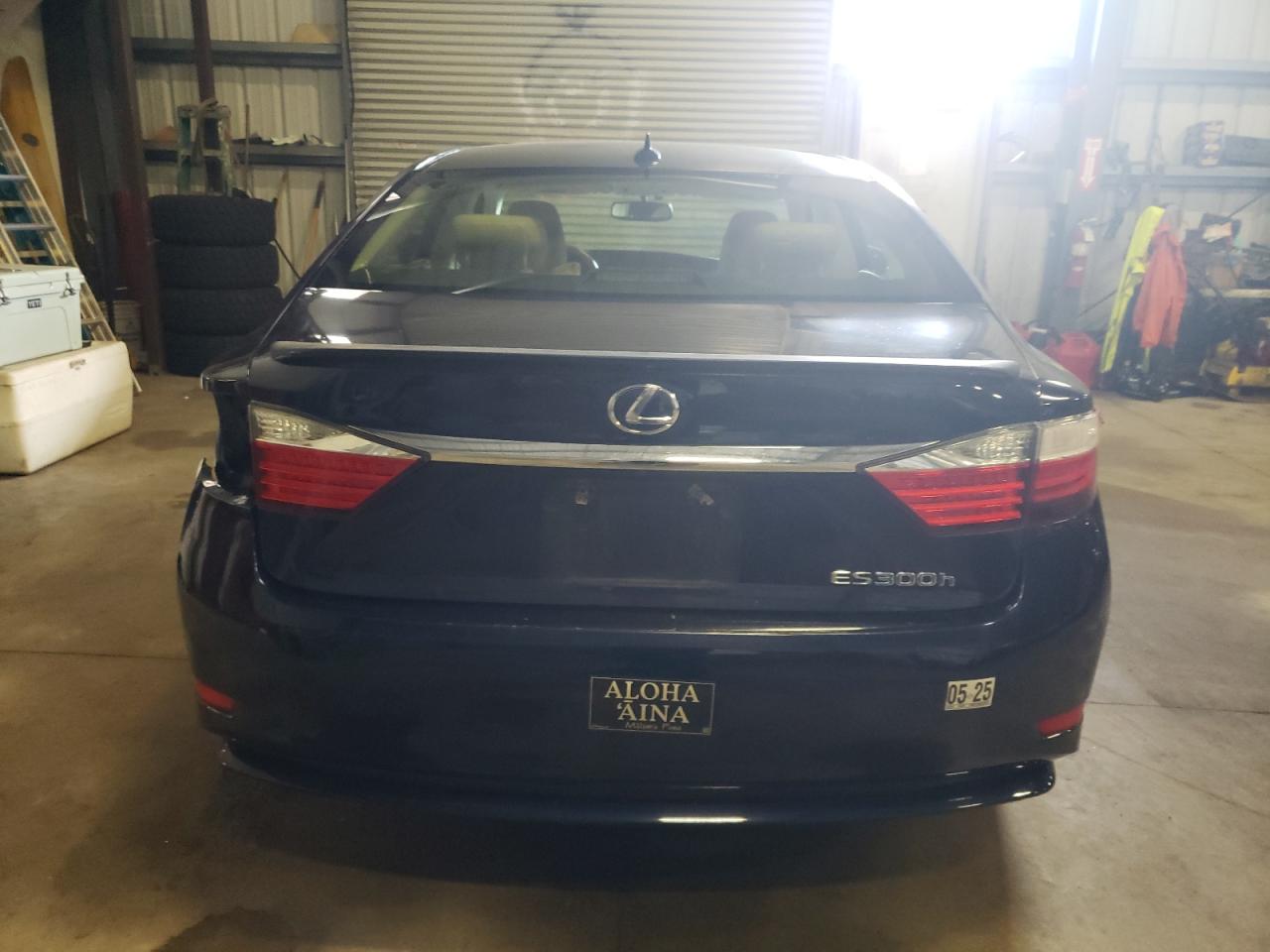 2014 Lexus ES VIN JTHBW1GG5E2052590 Copart auction photo, rear end damage thumbnail 6