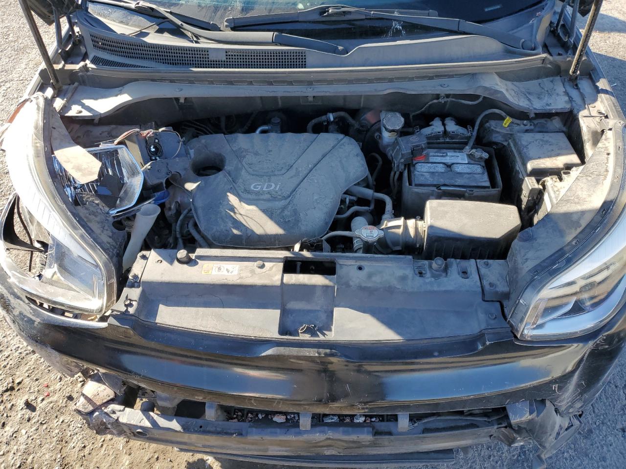 2016 KIA Soul VIN KNDJN2A25G7347892 Copart auction photo, vandalism / front end damage thumbnail 11