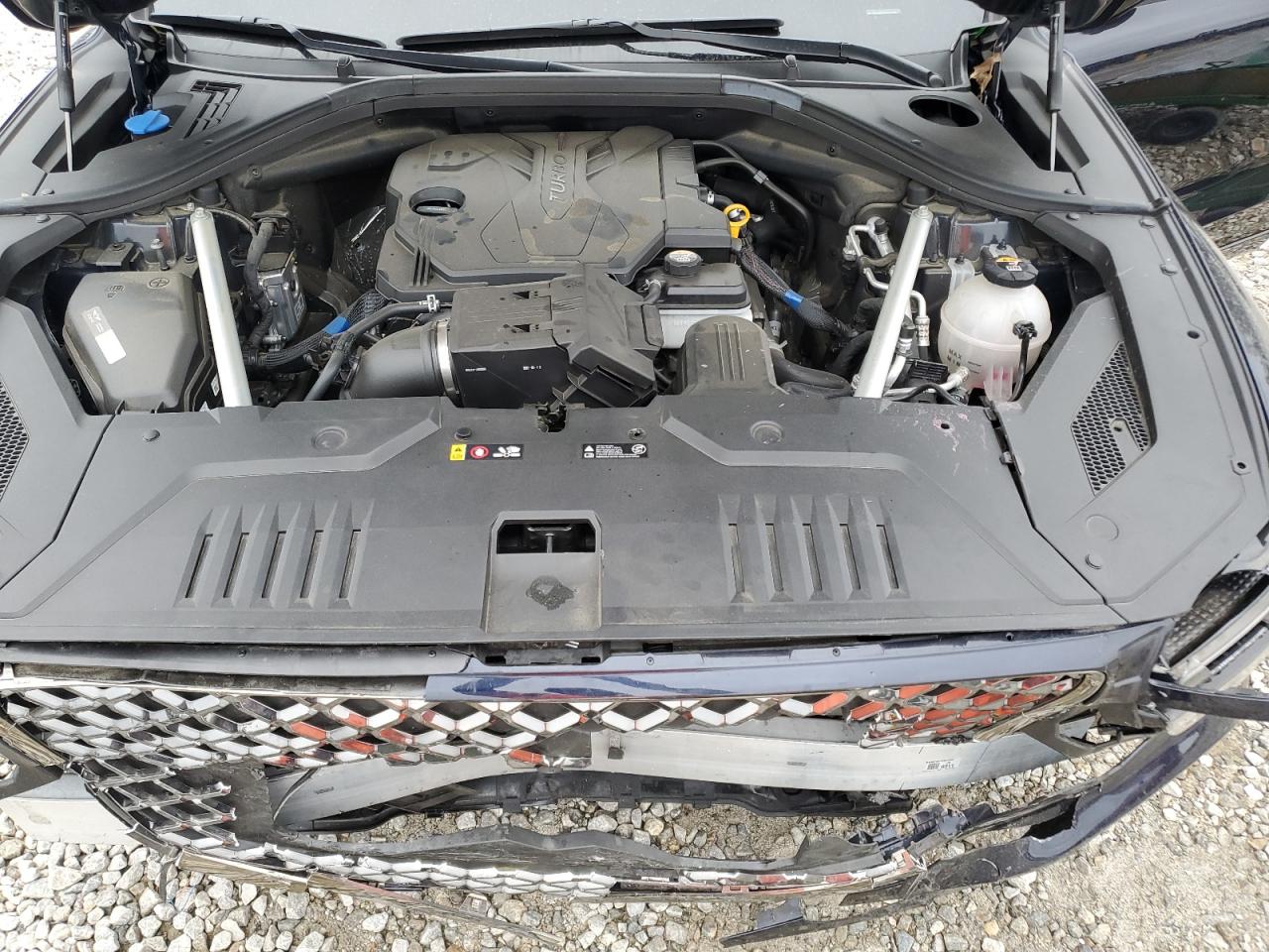 2023 Genesis Gv70 VIN KMUMADTB4PU121097 Copart auction photo, front end damage thumbnail 14