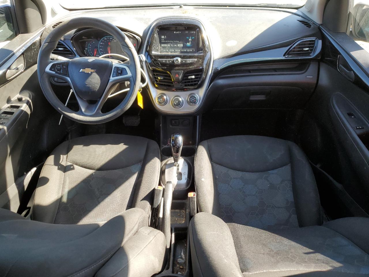 2017 Chevrolet Spark VIN KL8CD6SA9HC744211 Copart auction photo, side / front end damage thumbnail 8