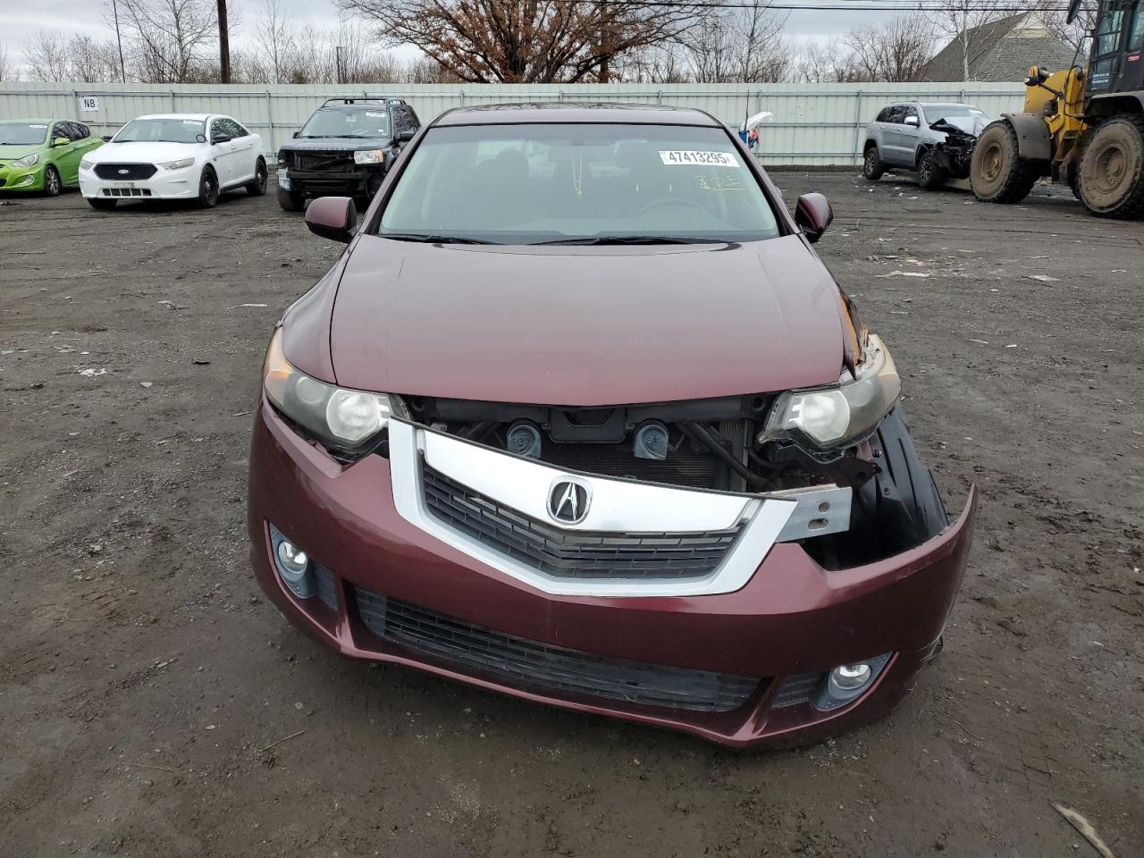 2010 Acura TSX VIN JH4CU2F61AC002038 Copart auction photo, front end damage thumbnail 5